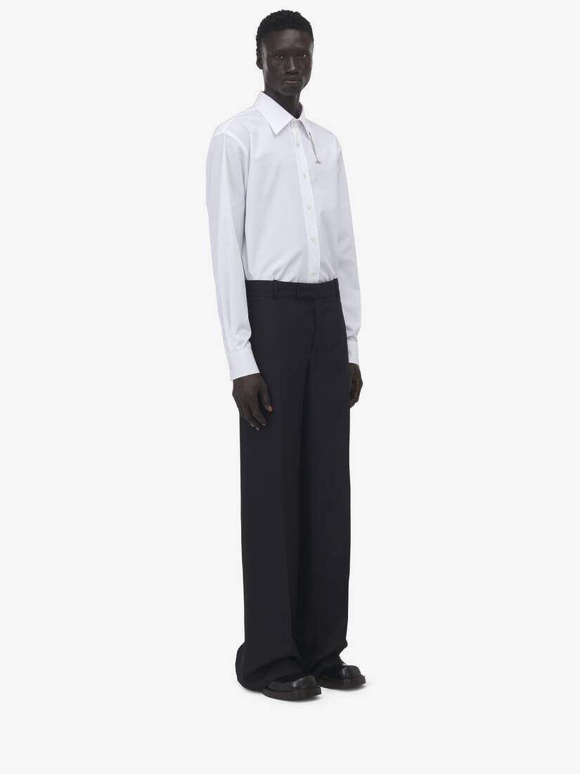 Pantalon habillé taille basse
