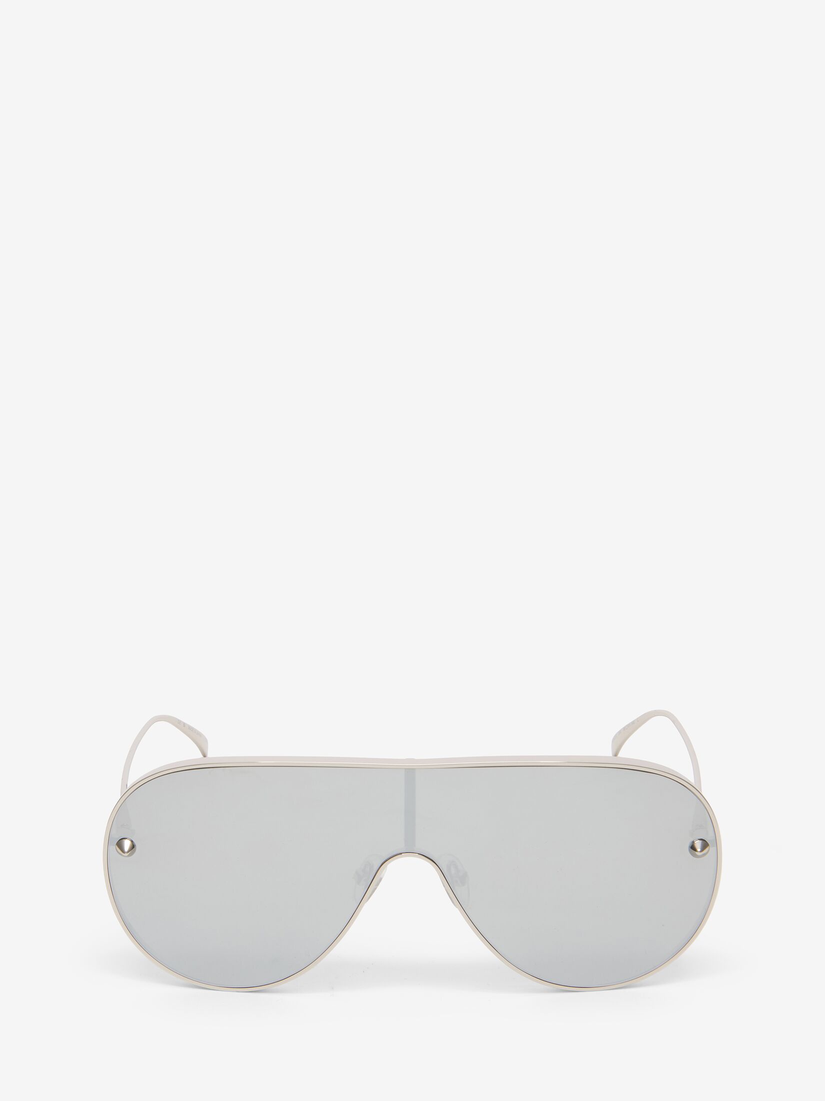 Metal Studs Mask Sunglasses