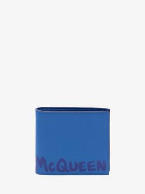 McQueen Graffiti Billfold Wallet