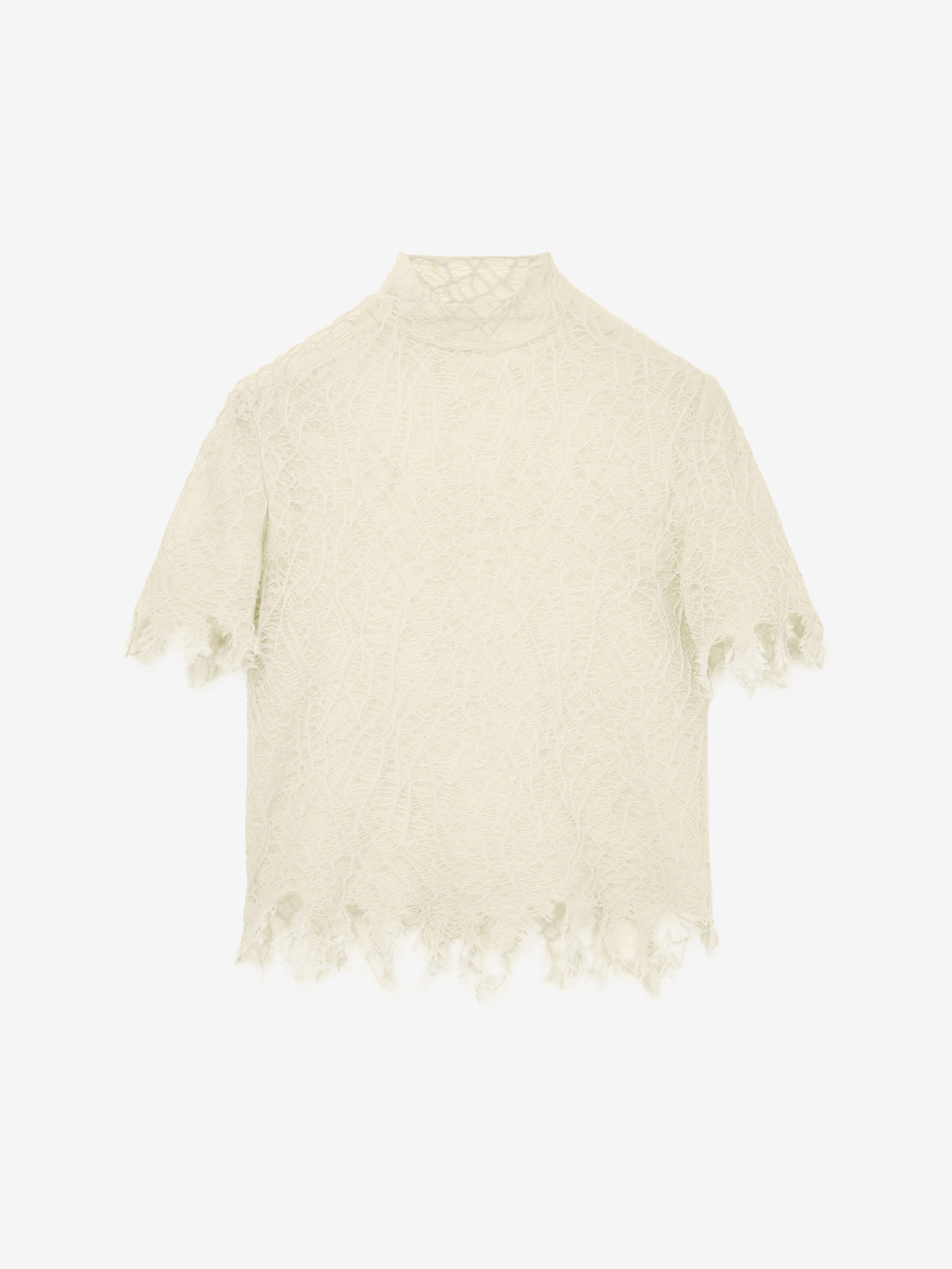 Knitted Cobweb Lace Top