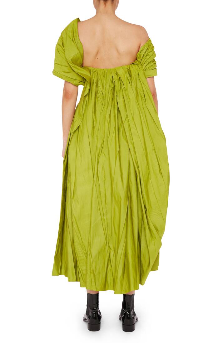 Pleated Evening Dress