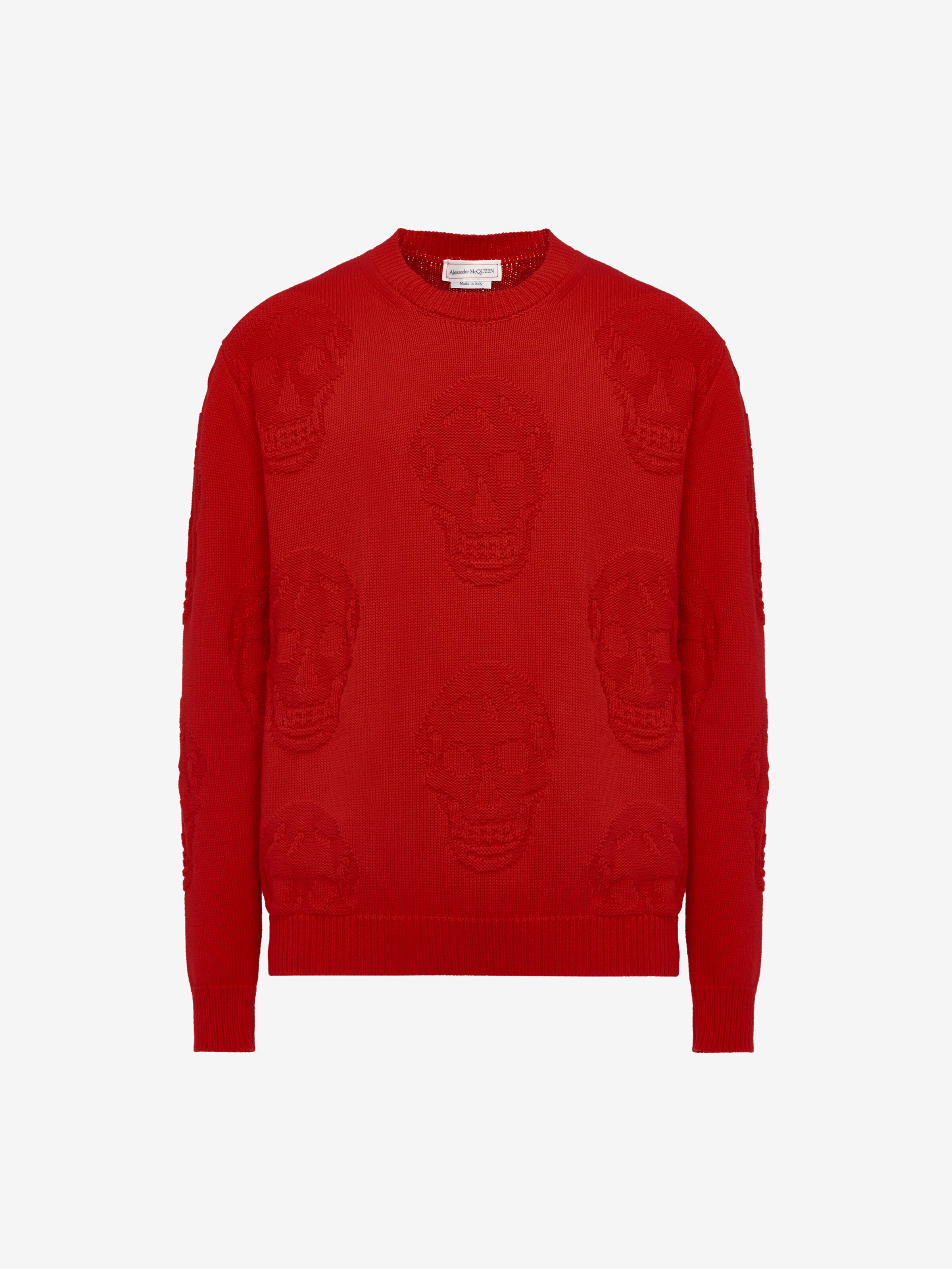 Alexander mcqueen hotsell skull knit jumper