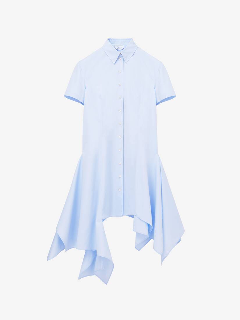 Asymmetric Shirt Dress