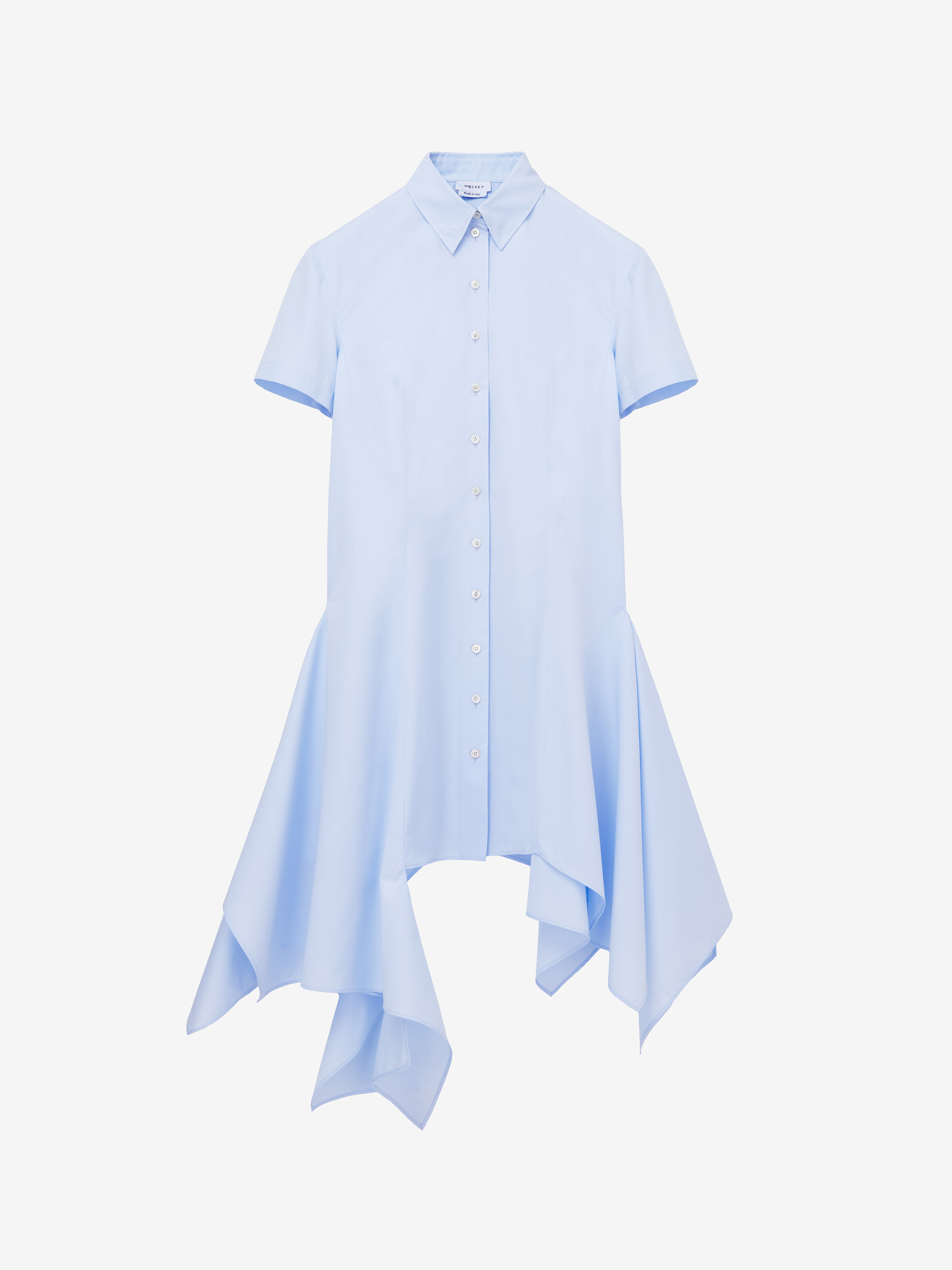 Asymmetric Shirt Dress