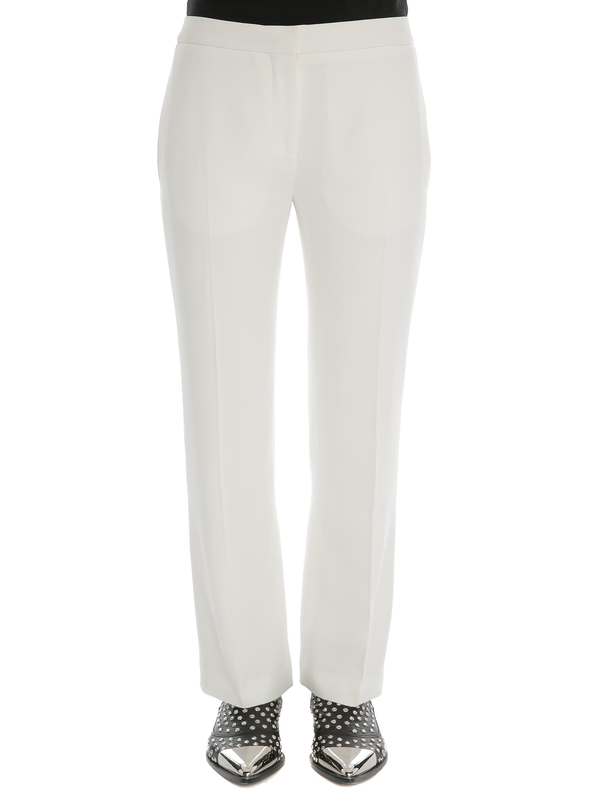 Leaf Crepe Cigarette Trouser