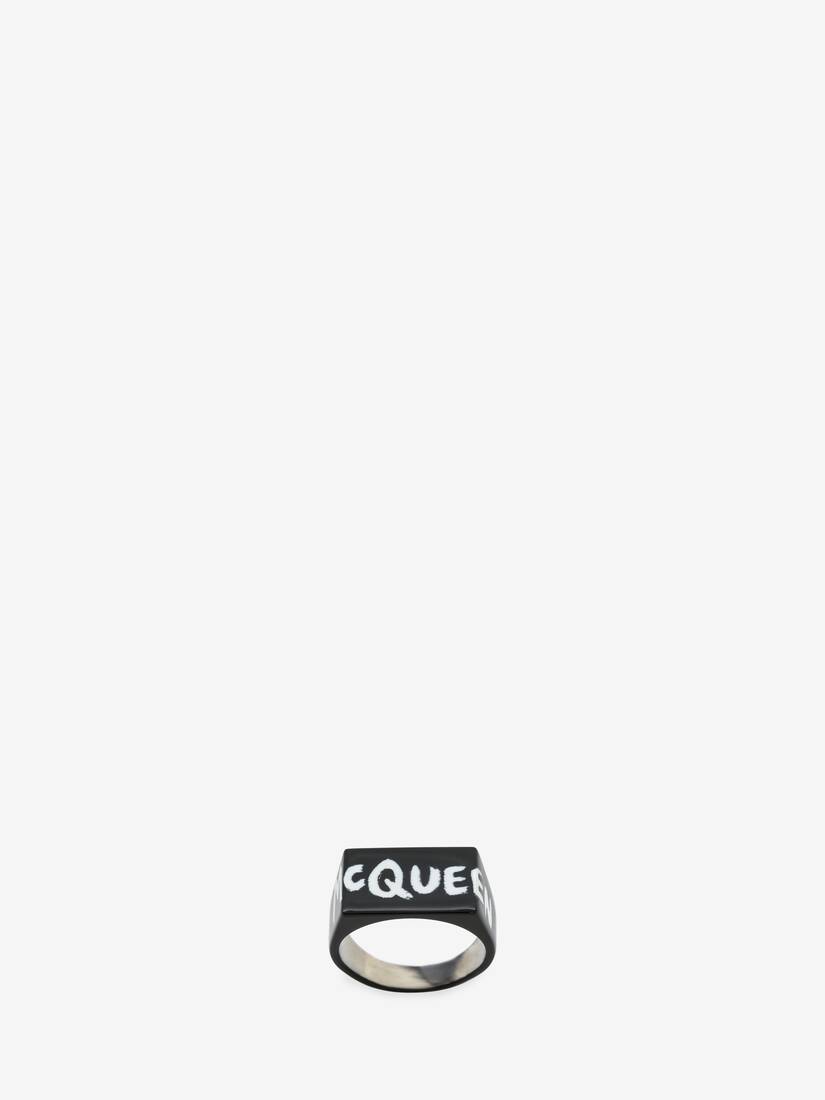 McQueen Graffiti Ring