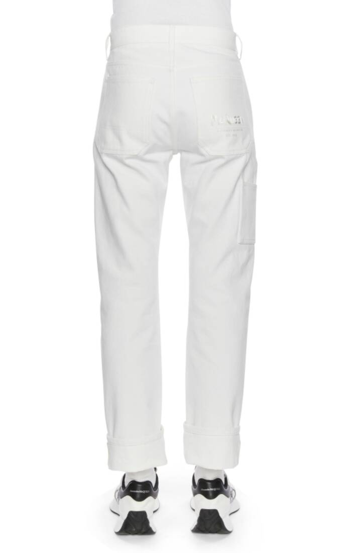 McQueen Graffiti Jeans