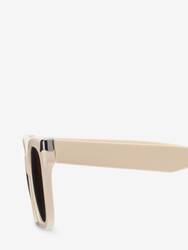 Punk Rivet Oversize Sunglasses