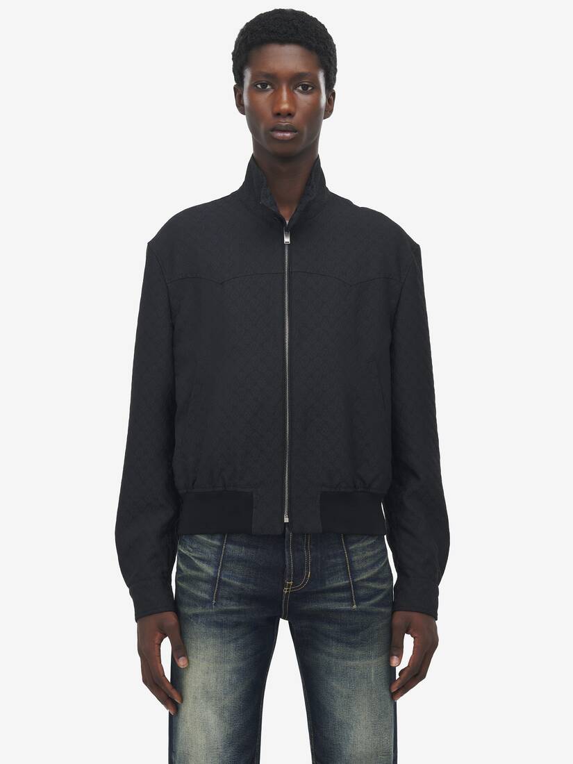 Cropped Harrington Jacket