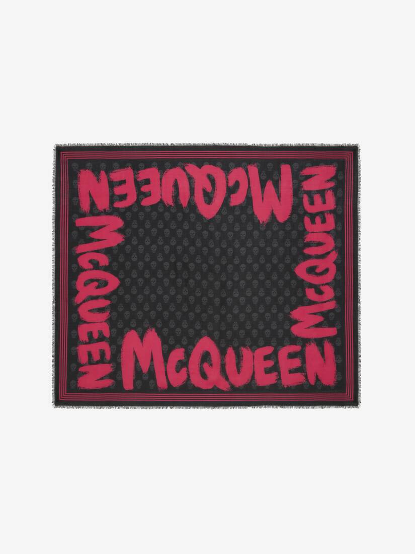 Alexander mcqueen best sale biker skull scarf