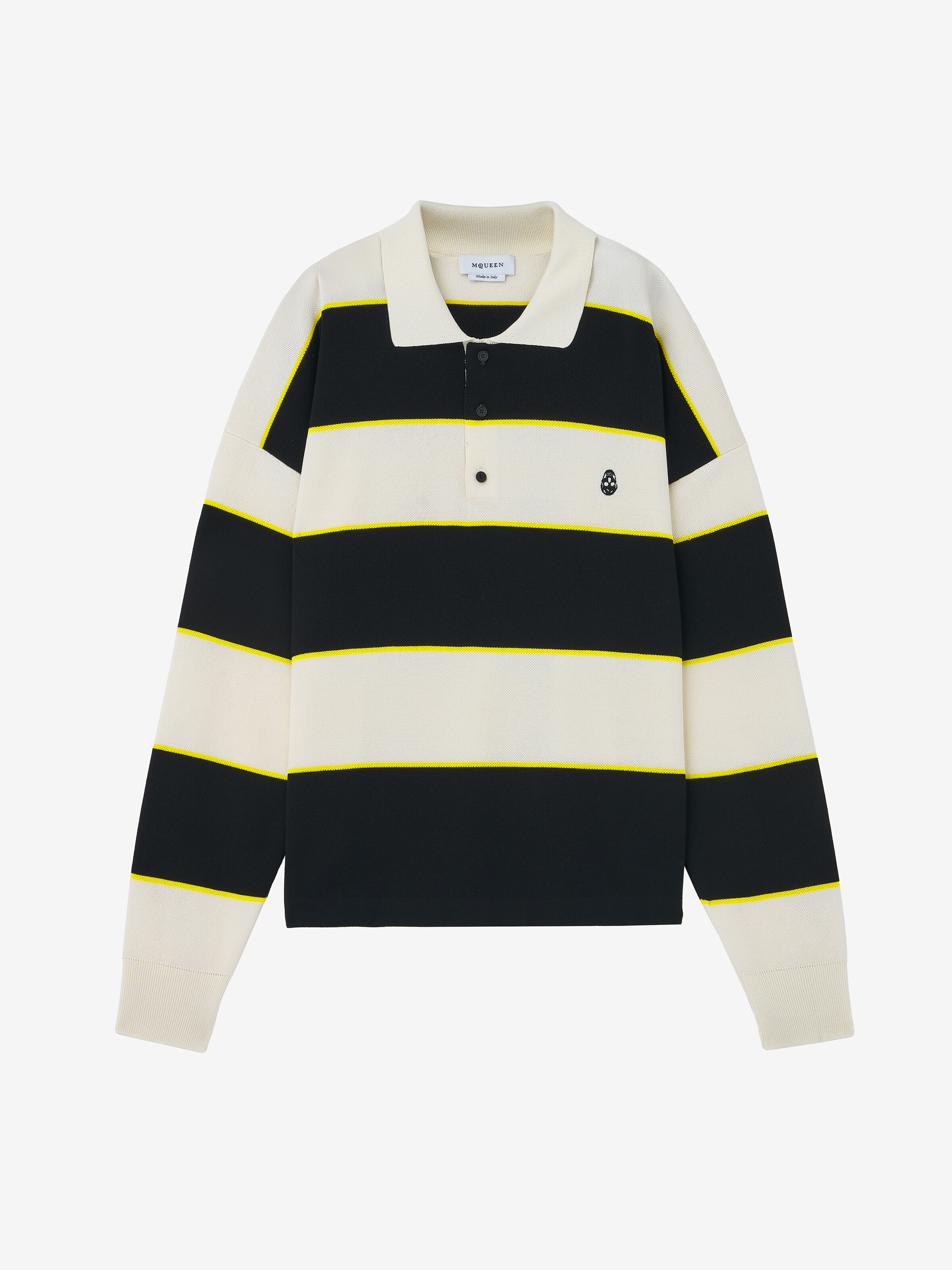 Poloshirt mit Rugbystreifen