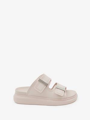 ★Alexander Mcqueen★オーバーサイズド ハイブリッド スライド ハイブリッド スライド | ブラック | McQueen JP