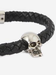 Skull Leather Bracelet