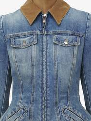 Peplum Denim Jacket