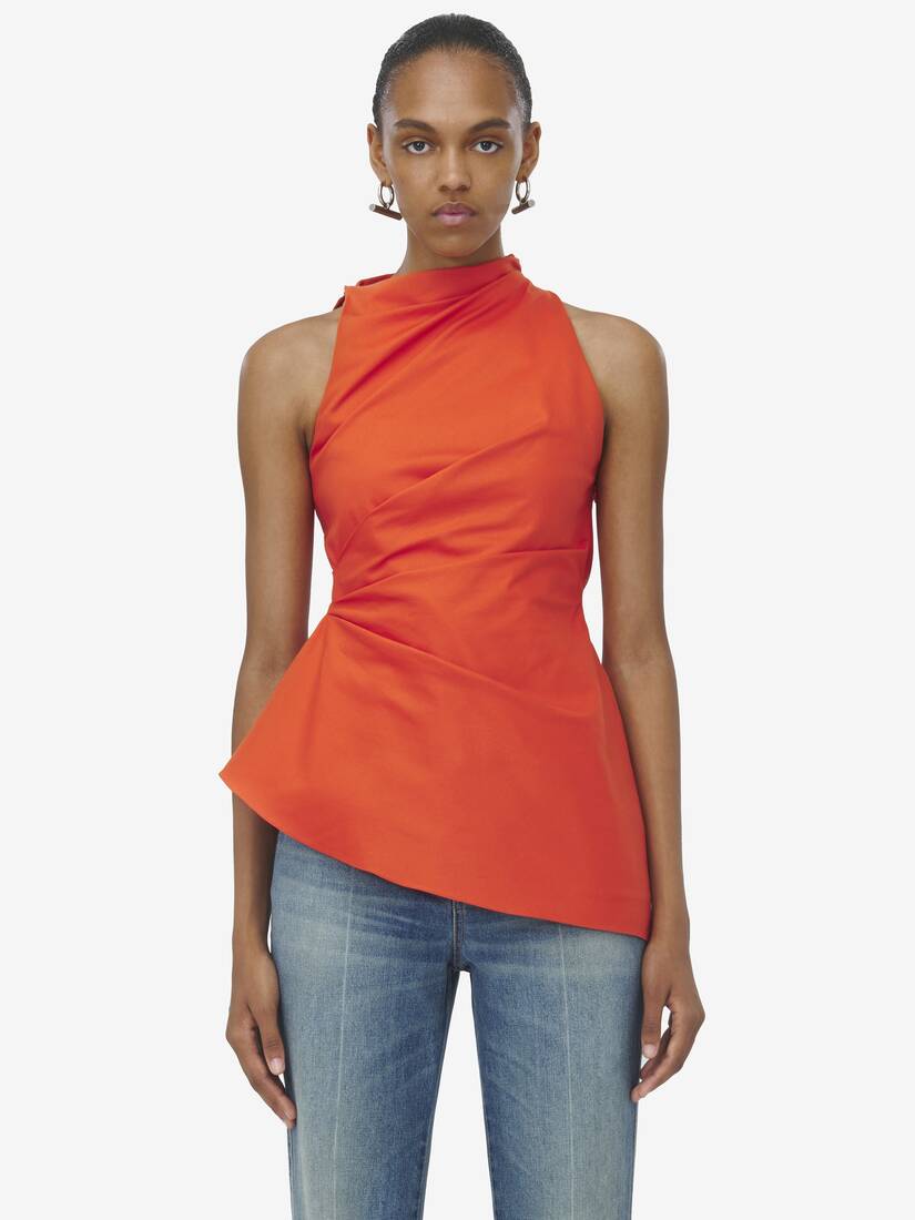 Asymmetric Gathered Top