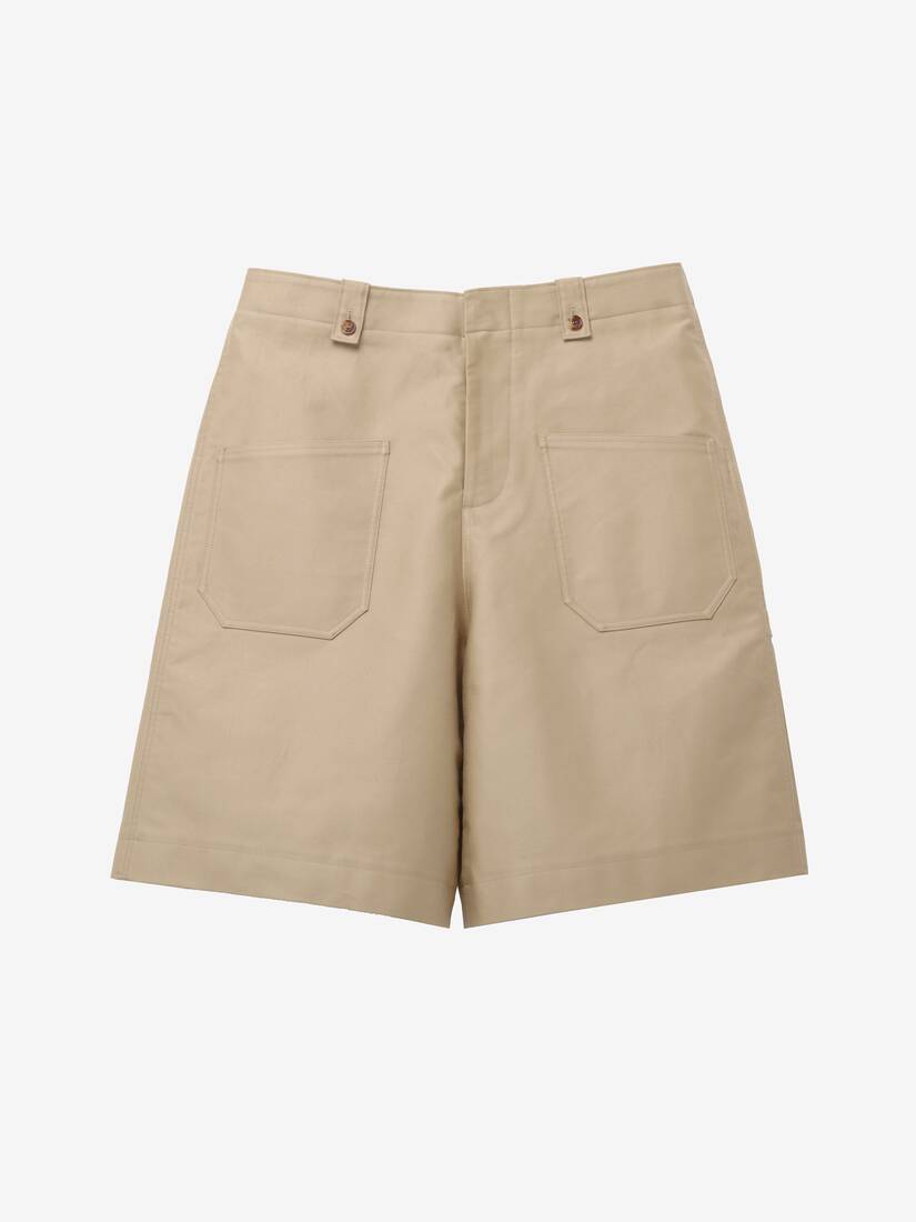 Shorts Mit Weitem Bein