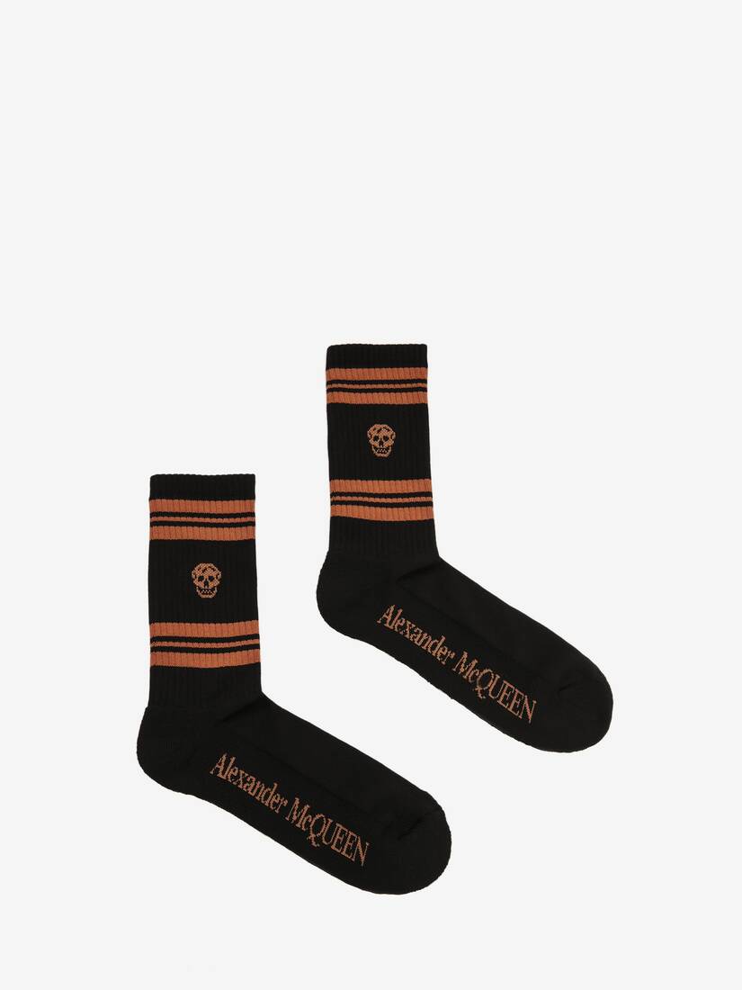 Skull Sport Socks | Marrone | Alexander McQueen IT