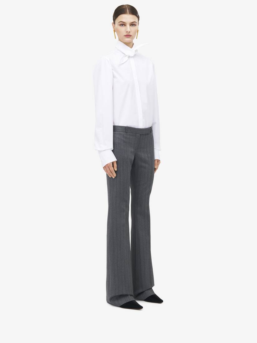Herringbone Bumster Trousers