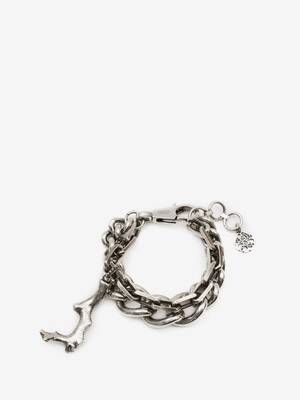Coral Chain Bracelet