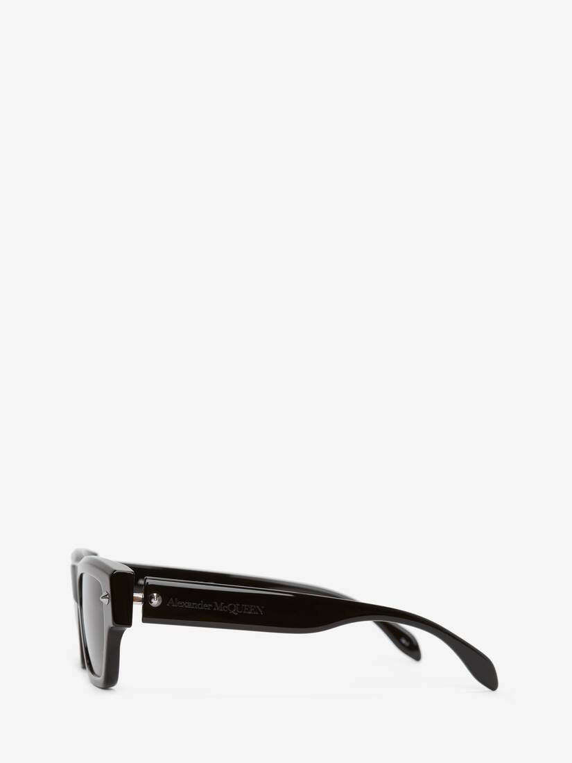 Spike Studs Rectangular Sunglasses