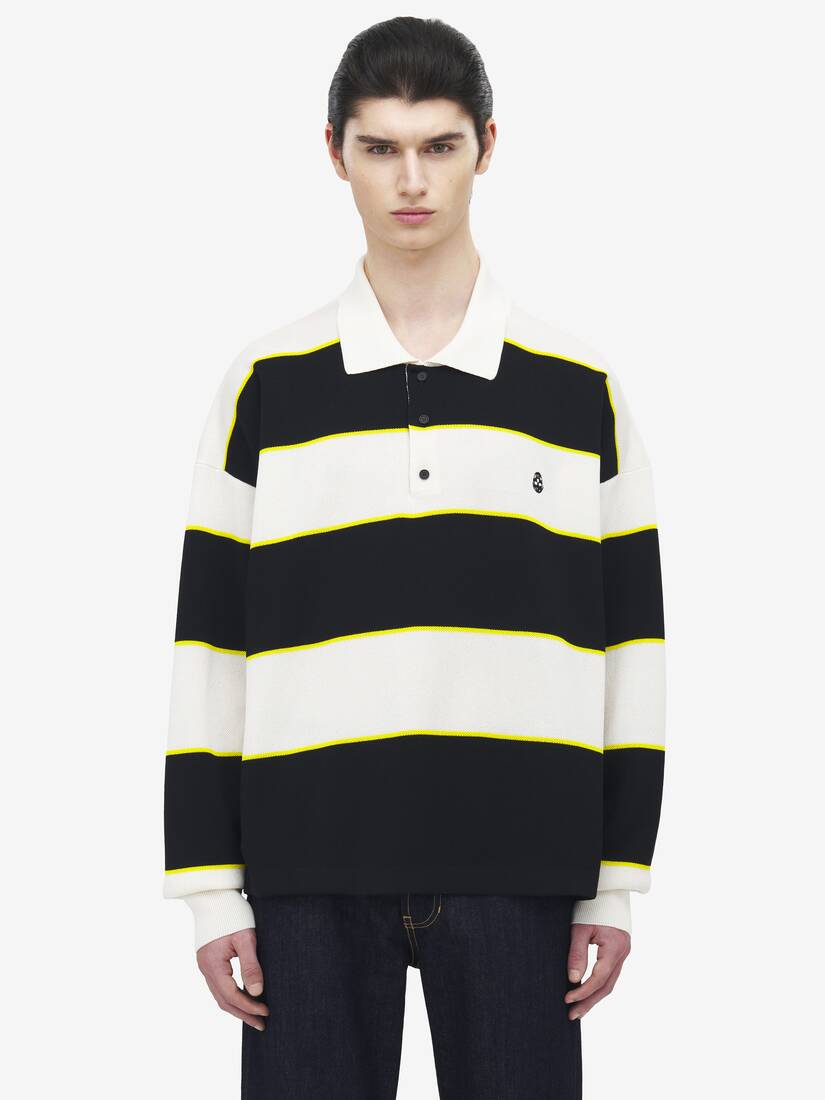 Rugby Stripe Polo Shirt