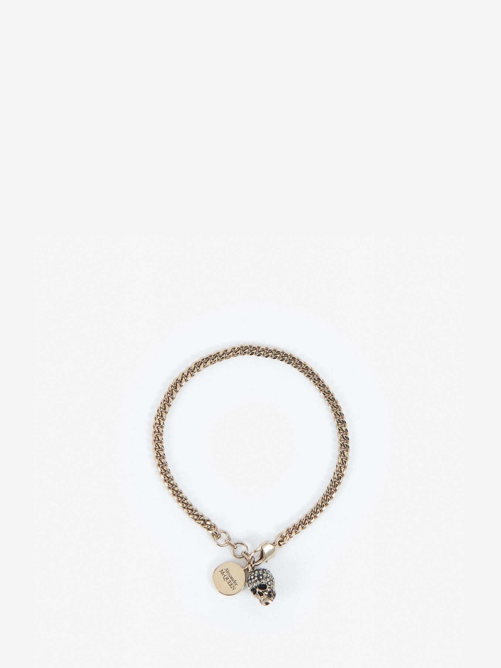 Skull Bracelet in SILVER | Alexander McQueen US