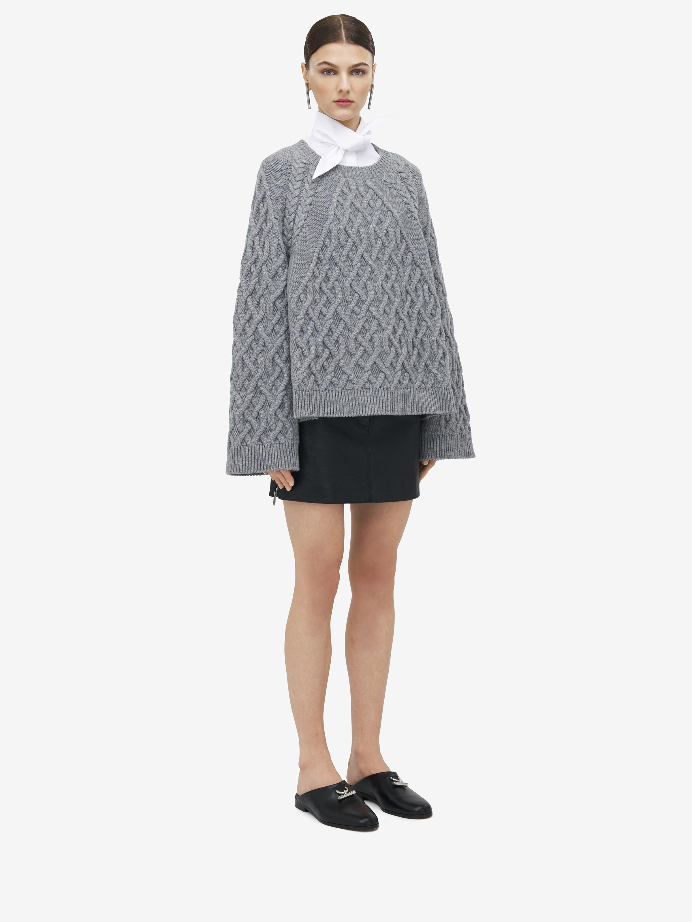 Cable Crew Neck Jumper