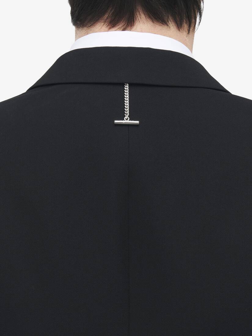 Sailor Tattoo Rose Embroidery Tuxedo Jacket