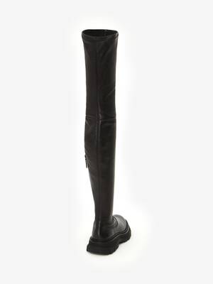 alexander mcqueen thigh high boots