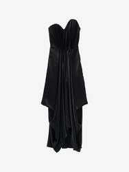 Draped Evening Dress