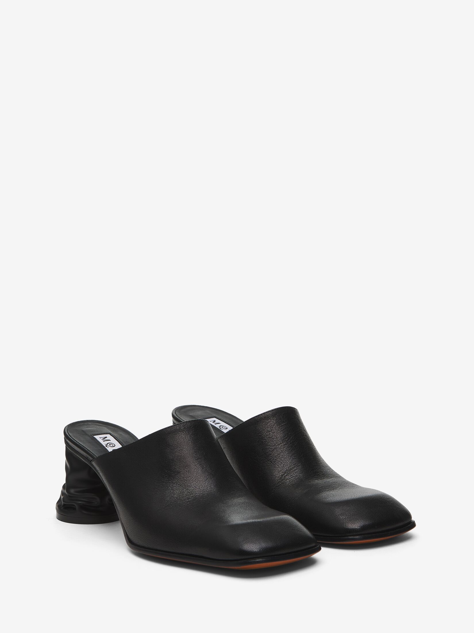 Crush Mule in Black | Alexander McQueen AU