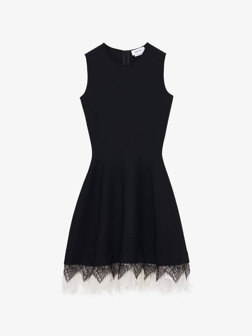 Cobweb Lace Knitted Dress