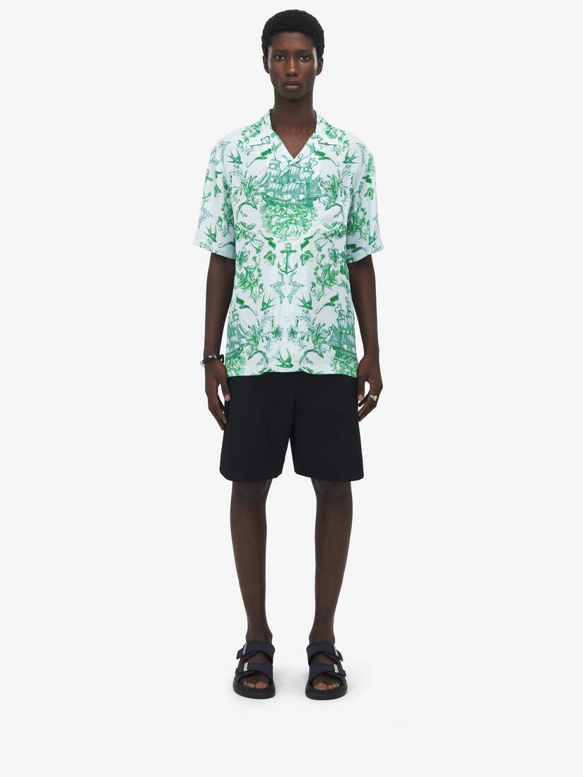 Sailor Tattoo Hawaiian Shirt