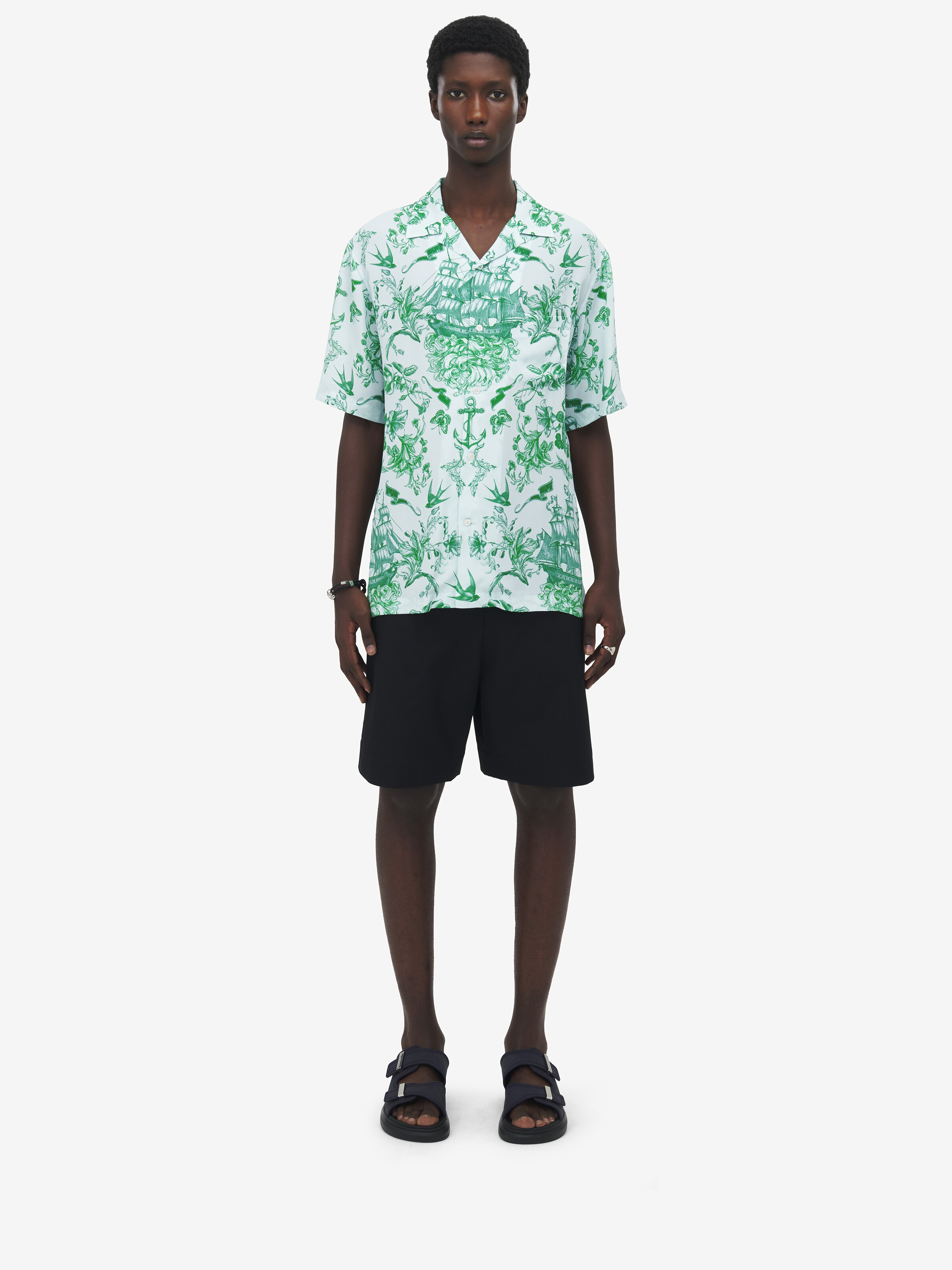 Sailor Tattoo Hawaiian Shirt