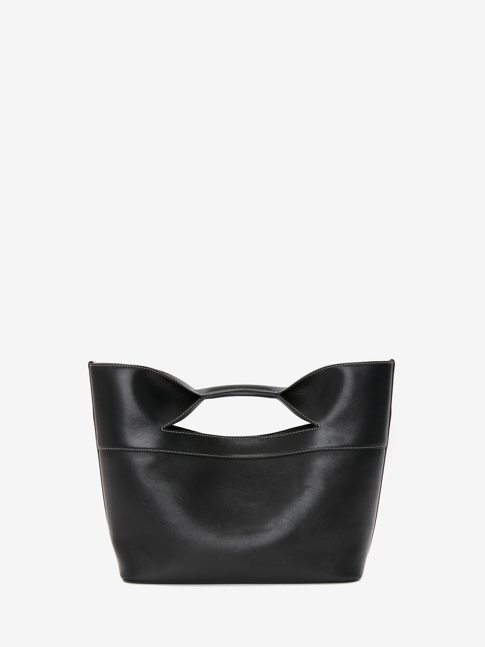 The Bow Small in BLACK | Alexander McQueen US