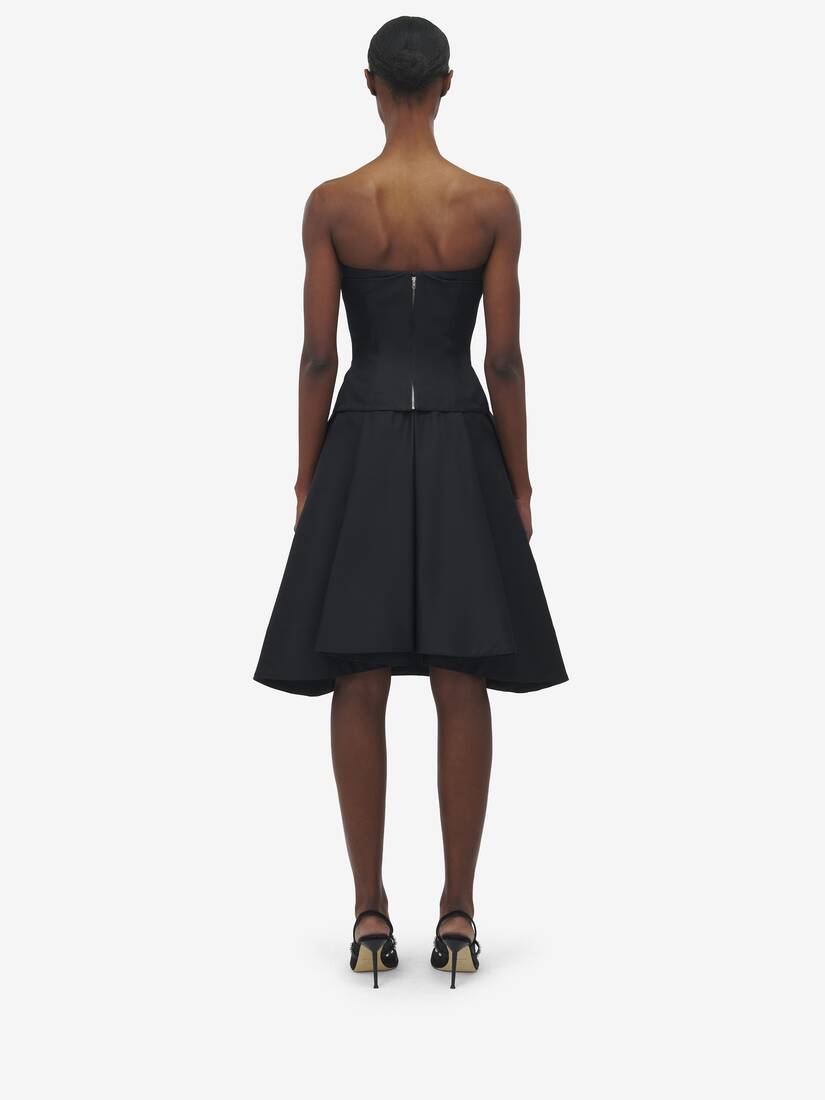 Top a corsetto senza spalline