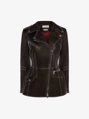 Women’s Leather Jackets & Coats | Alexander McQueen US