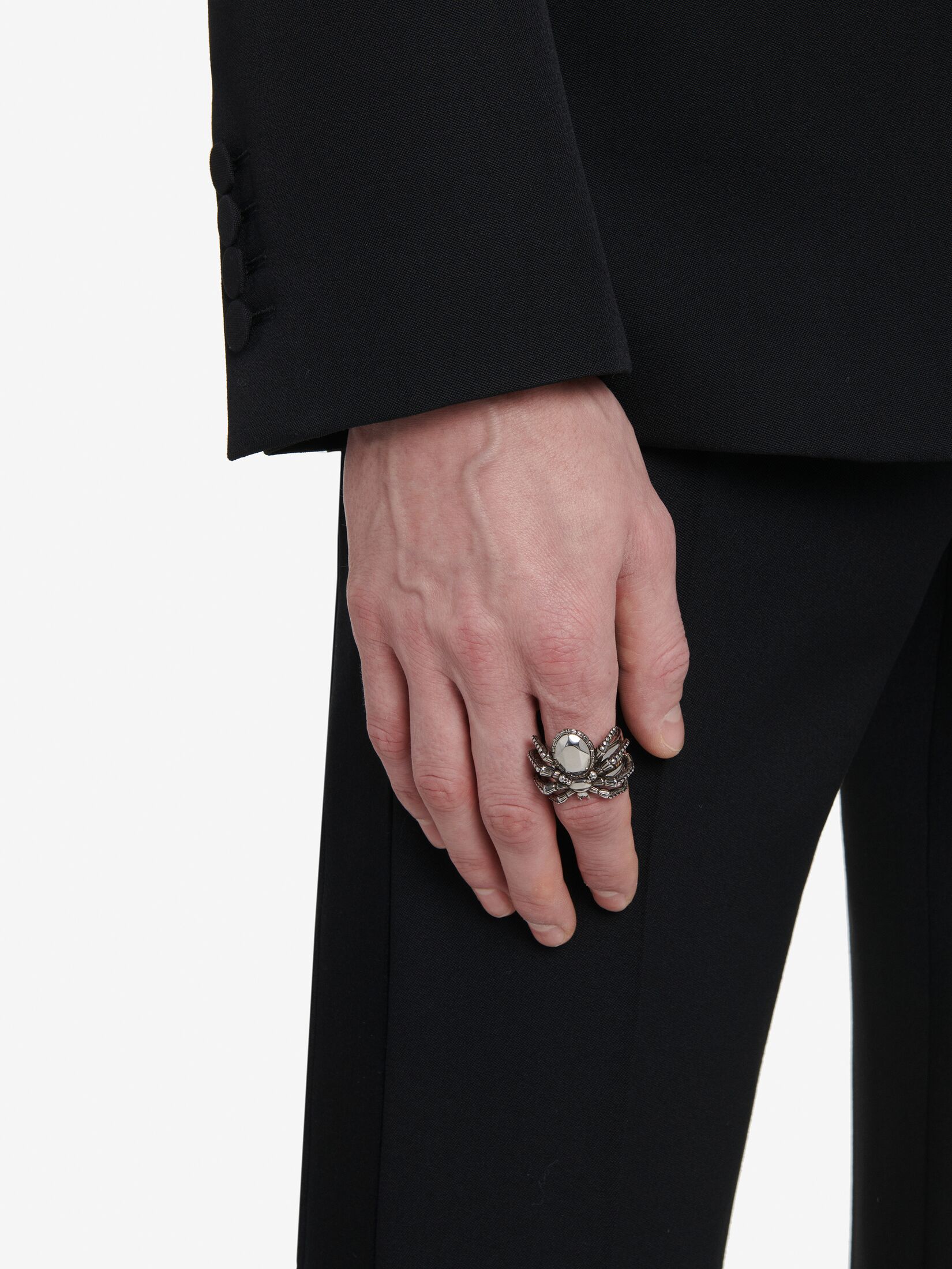Men's Designer Rings | Men's Signet Rings | Alexander McQueen US