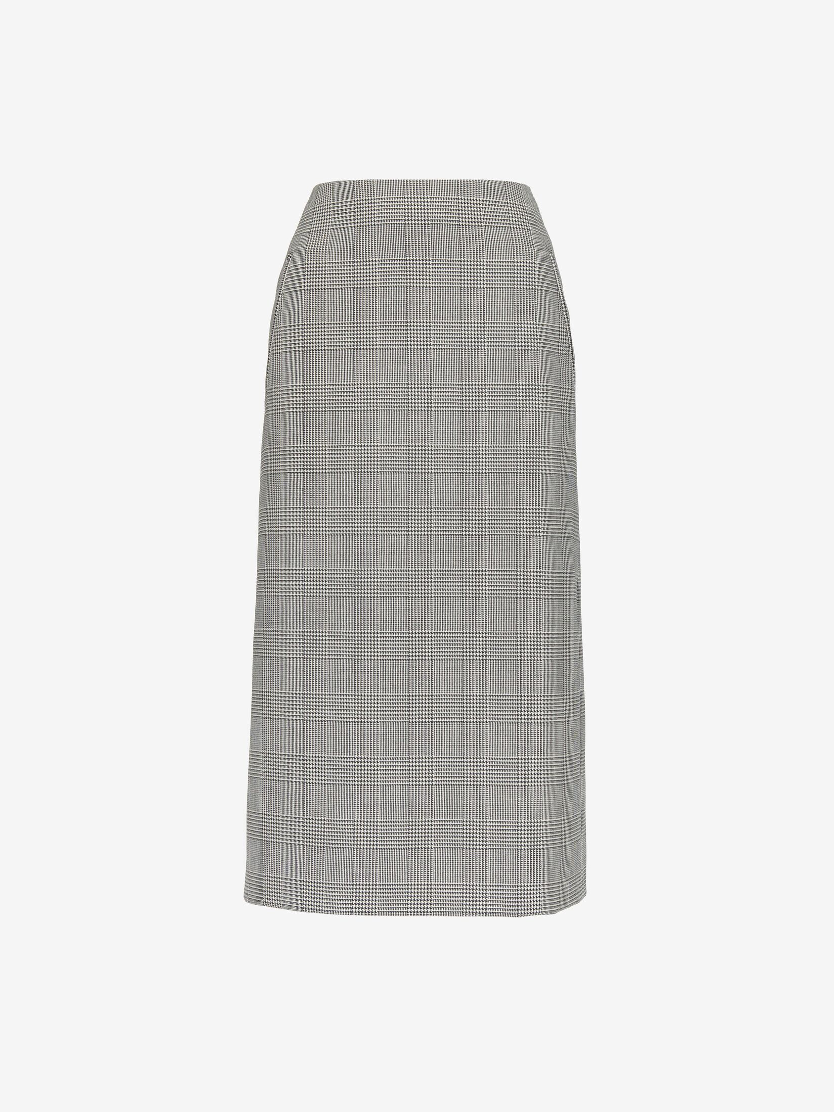 Prince of Wales Pencil Skirt