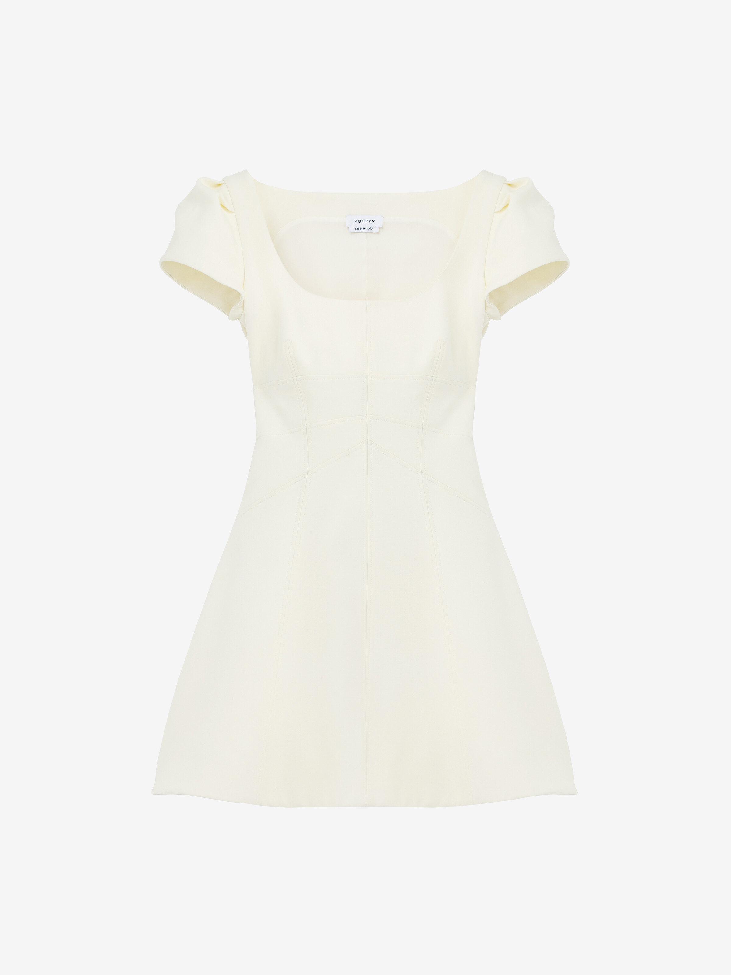 Wool Silk Mini Dress
