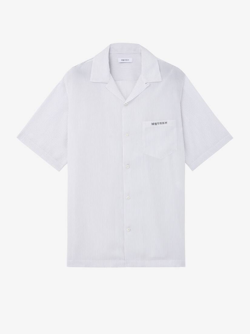 Camicia hawaiana a righe
