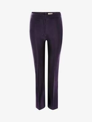 High-Waisted Cigarette Trouser