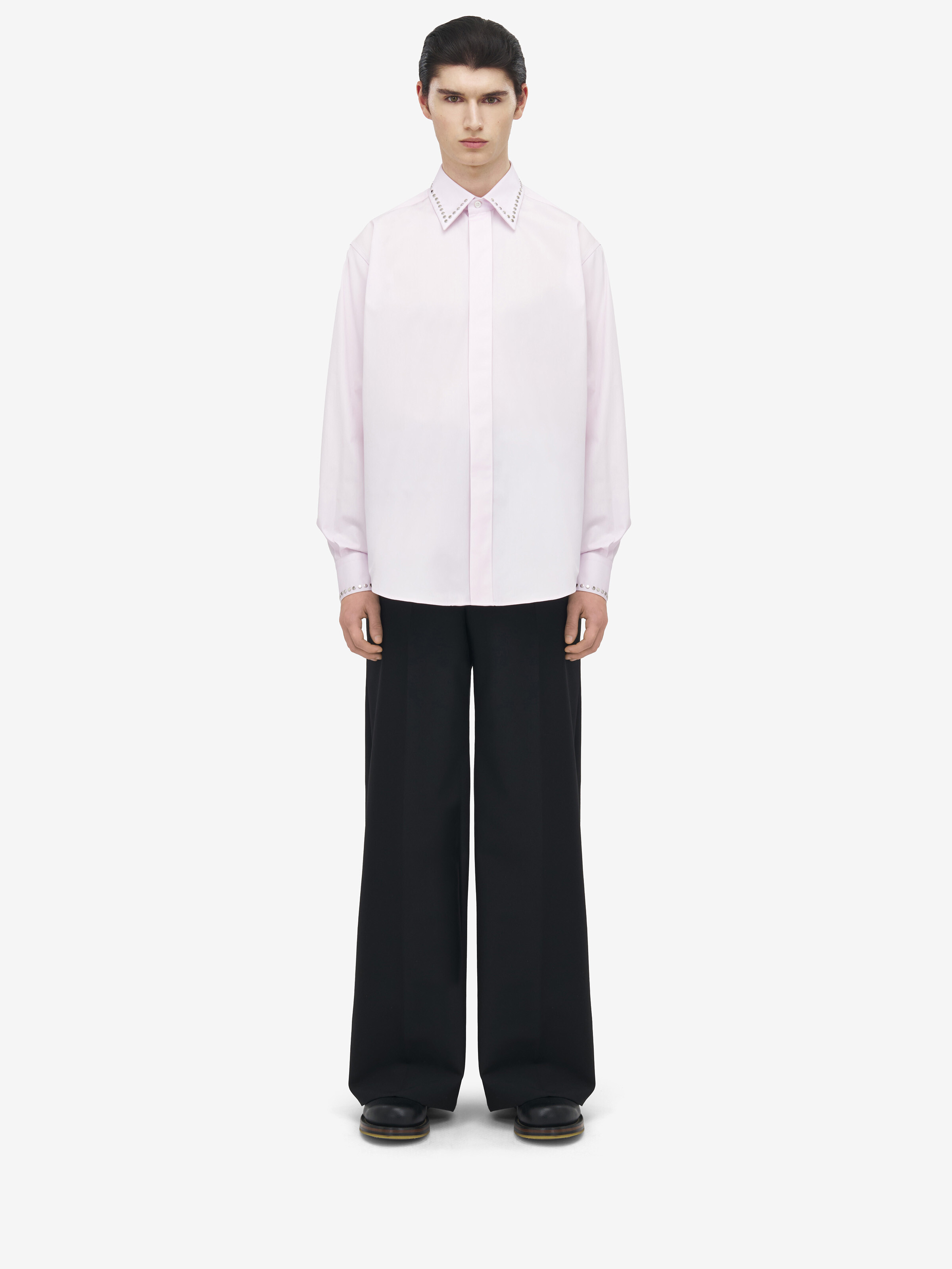 스터드 릴렉스 셔츠