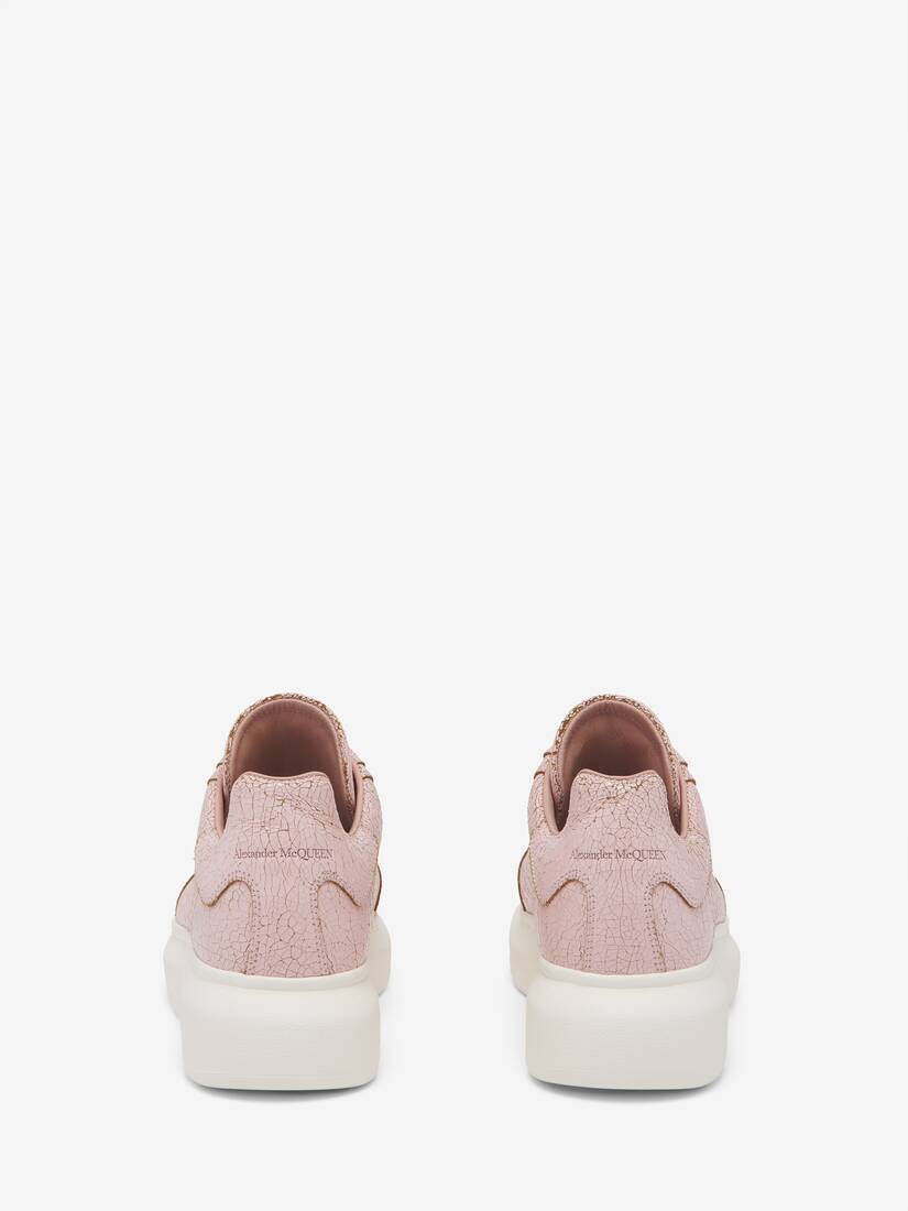 Sneakers Retro Oversize Rose pour Femme Alexander McQueen