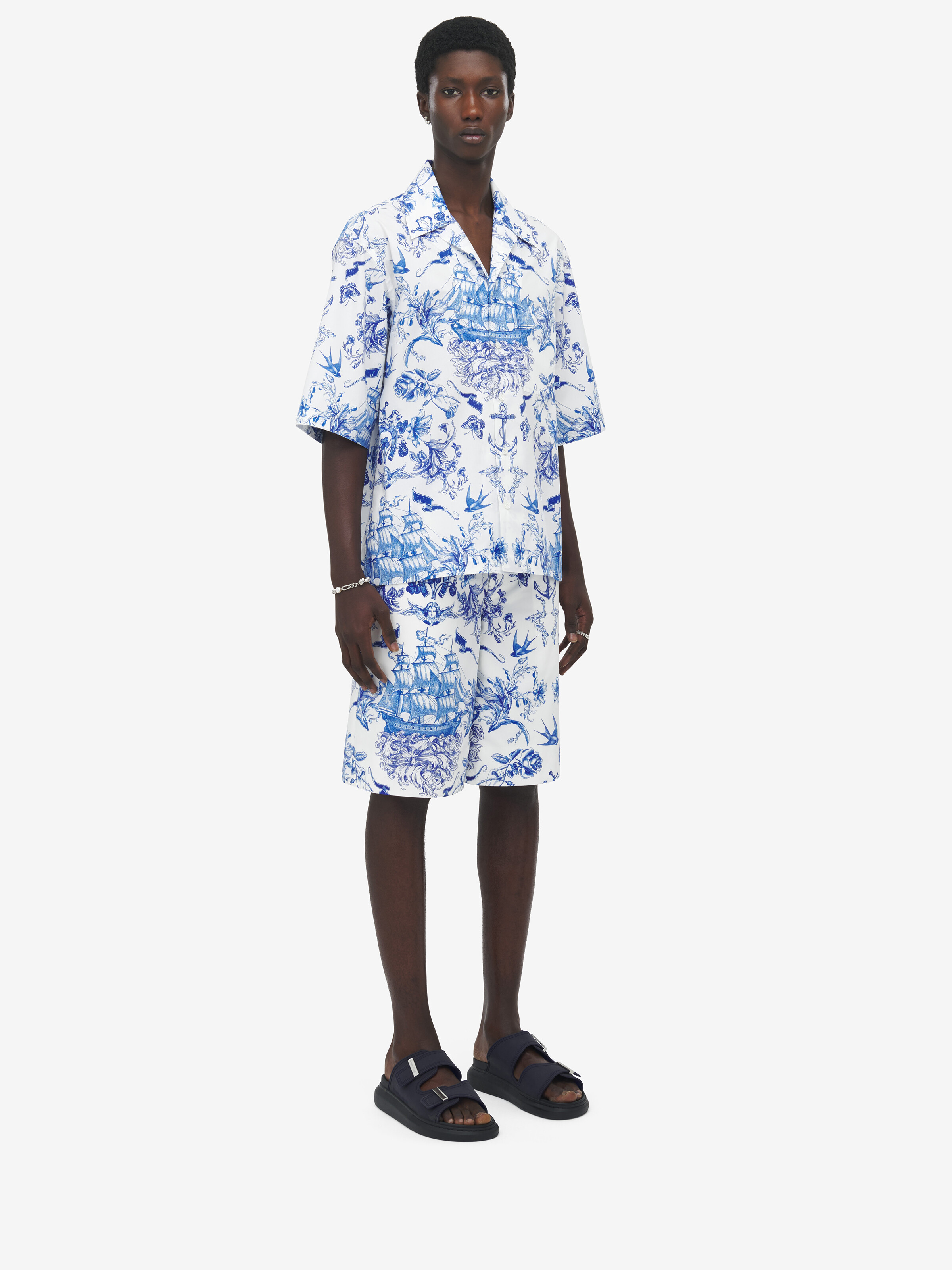 Sailor Tattoo Hawaiian Shirt