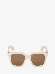 Punk Rivet Oversize Sunglasses