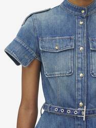 Shirt Denim Mini Dress