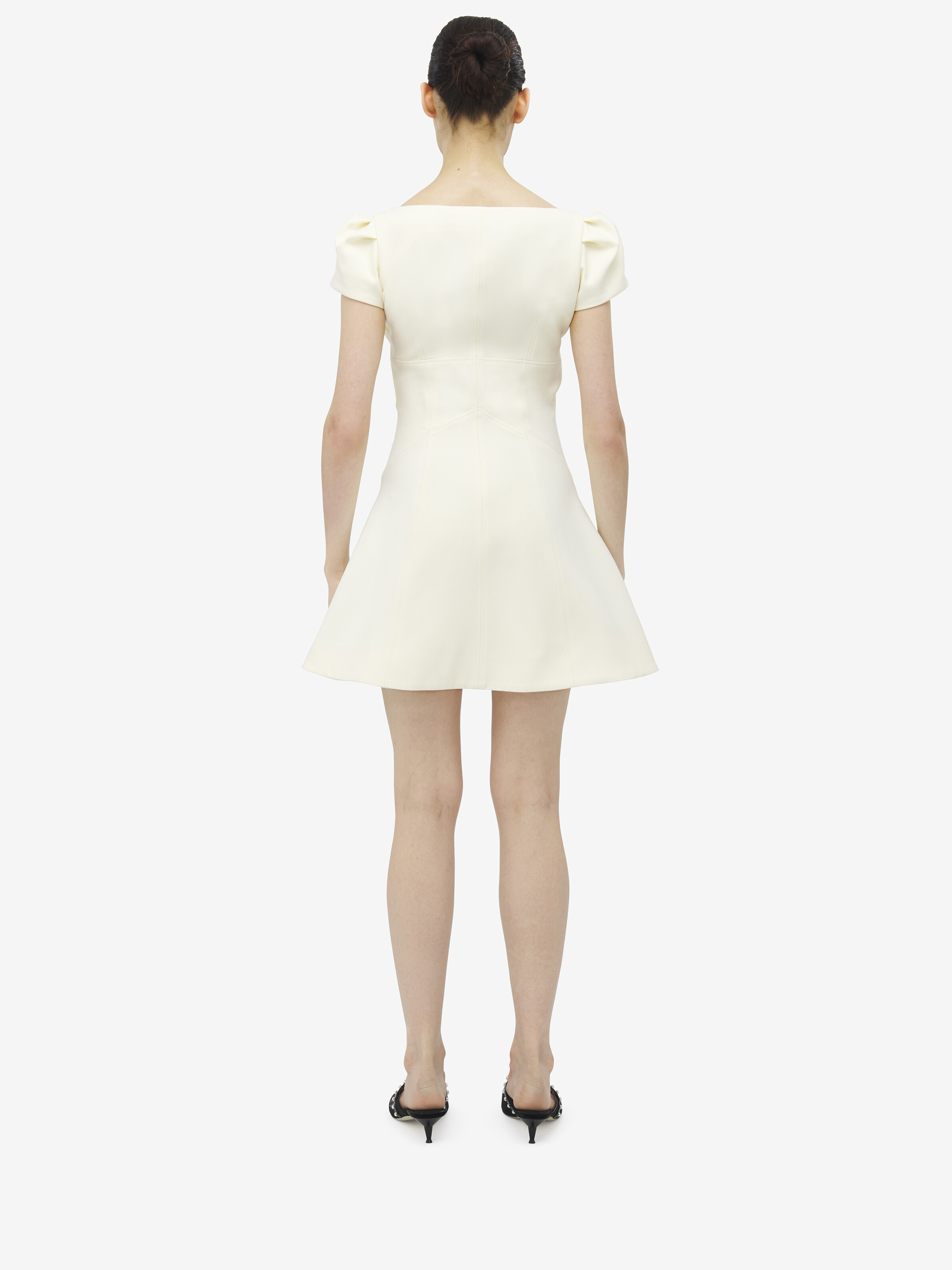 Wool Silk Mini Dress