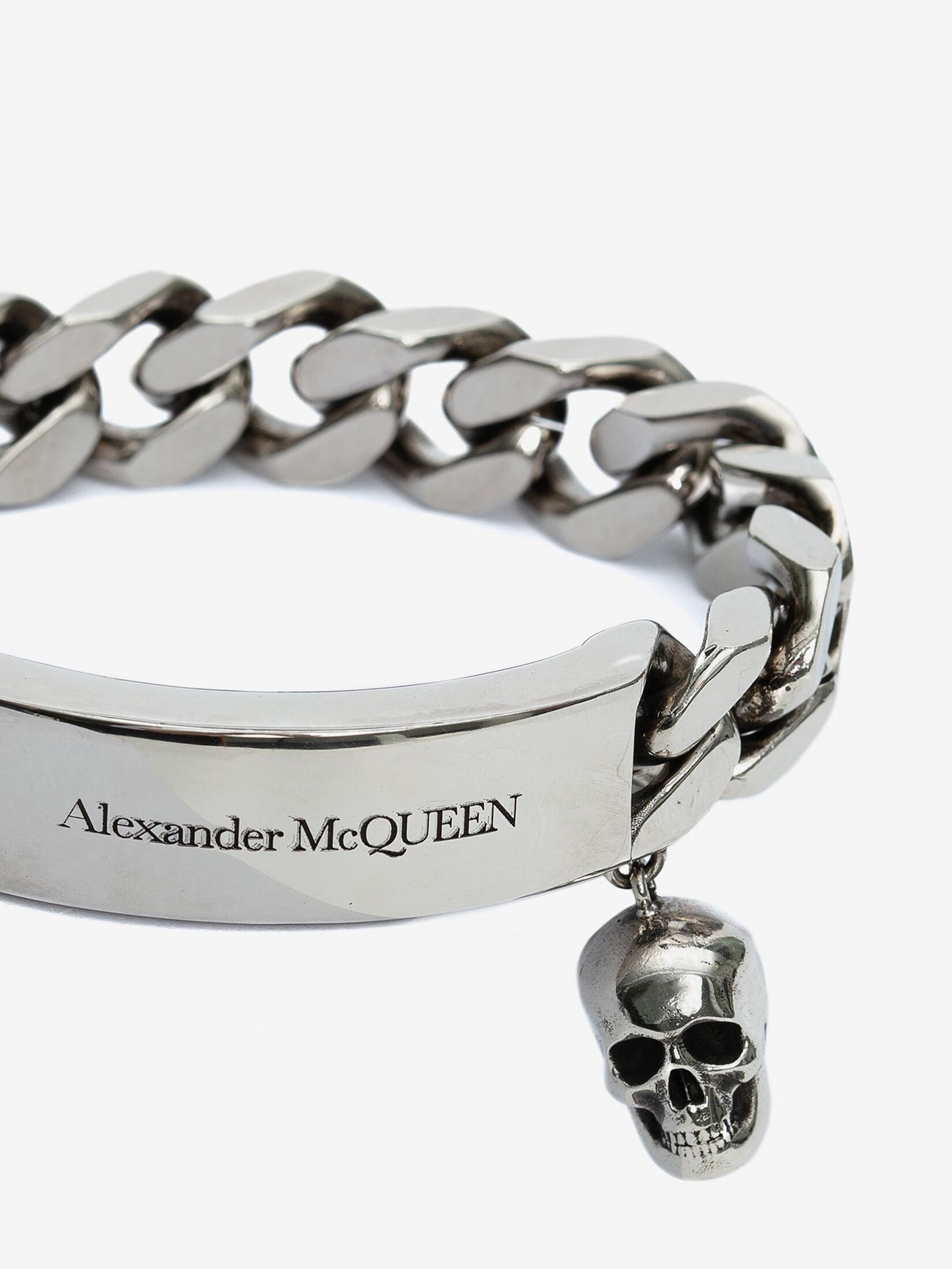 Alexander Mcqueen Skull Rubber Bracelet | LOZURI
