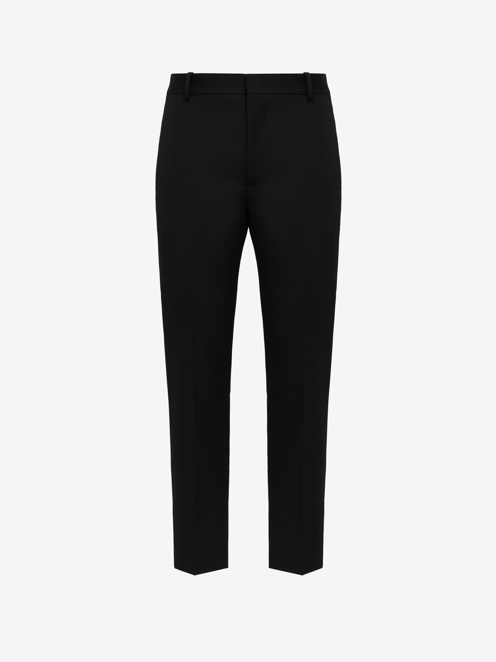Buy Dark Grey High-Waisted Classic Cigarette Trousers for Women -650 - L /  Dark Grey Online at Best Prices in India - JioMart.